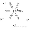 Hexacyanoferrate de tétrapotassium trihydraté CAS 13943-58-3